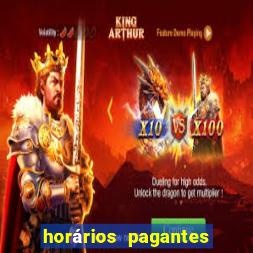 horários pagantes pg soft