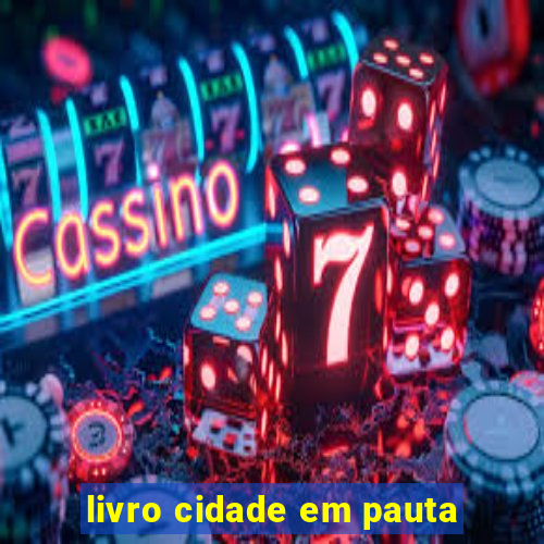 livro cidade em pauta