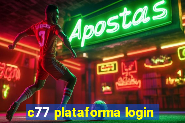 c77 plataforma login