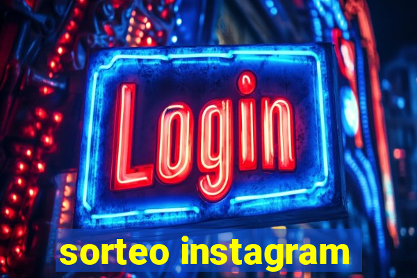 sorteo instagram