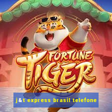 j&t express brasil telefone