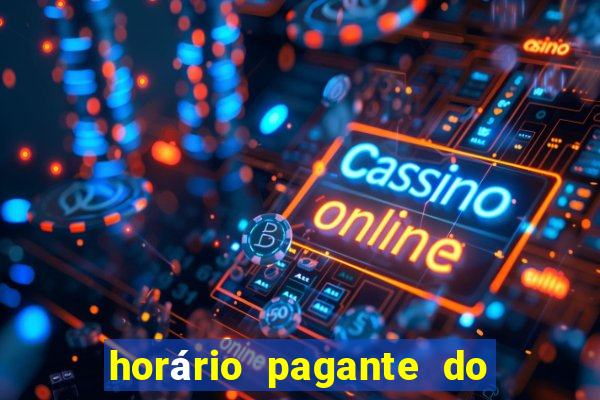 horário pagante do fortune tiger