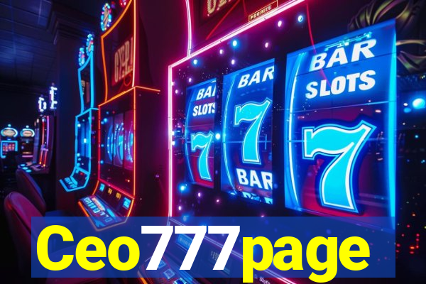 Ceo777page