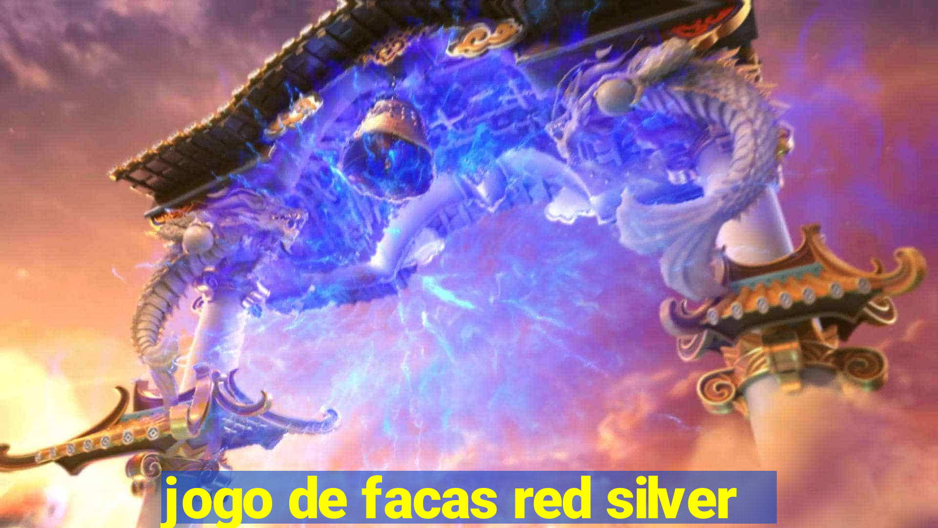 jogo de facas red silver