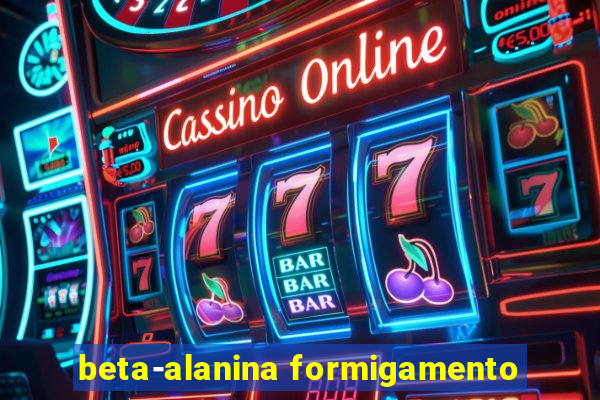 beta-alanina formigamento