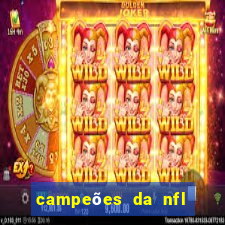 campeões da nfl desde 1920