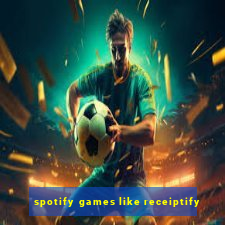 spotify games like receiptify